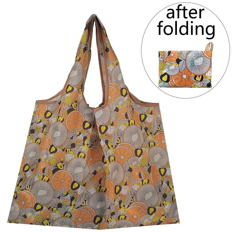Große Größe Mehrweg Faltbare Einkaufstasche Tote Tasche Eco Tasche T-shirt Tasche Wasserdichte Ladenbesitzer Taschen Handtaschen