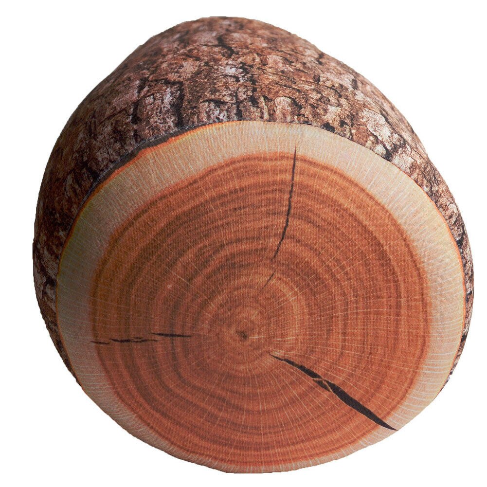Cylinder mjuk kudde kudde stöd rull kudde trä trädstubbe form sovrum sängkläder tillbehör
