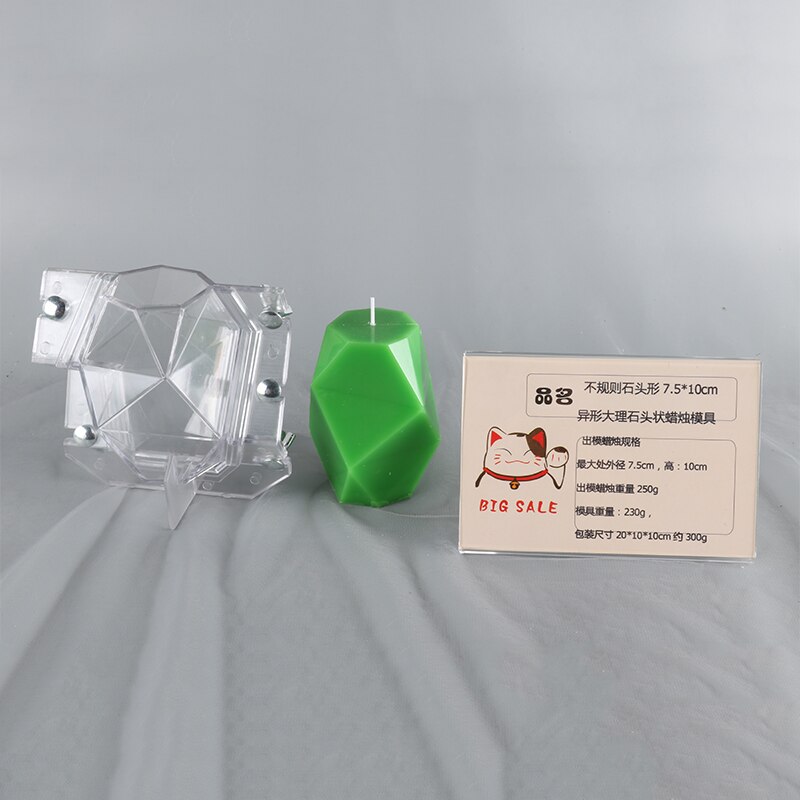 DIY home dec special shapes candle mold making kits shaped marble molds for candles resin mold diy manual wax candles lz71a