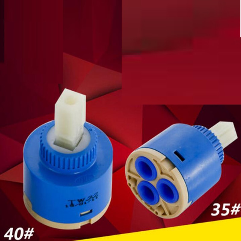 5PCS-Lot 35mm -40mm Ceramic Cartridge Faucet Cartridge Mixer Low Torque Faucet Accessories Rotation Flat Base