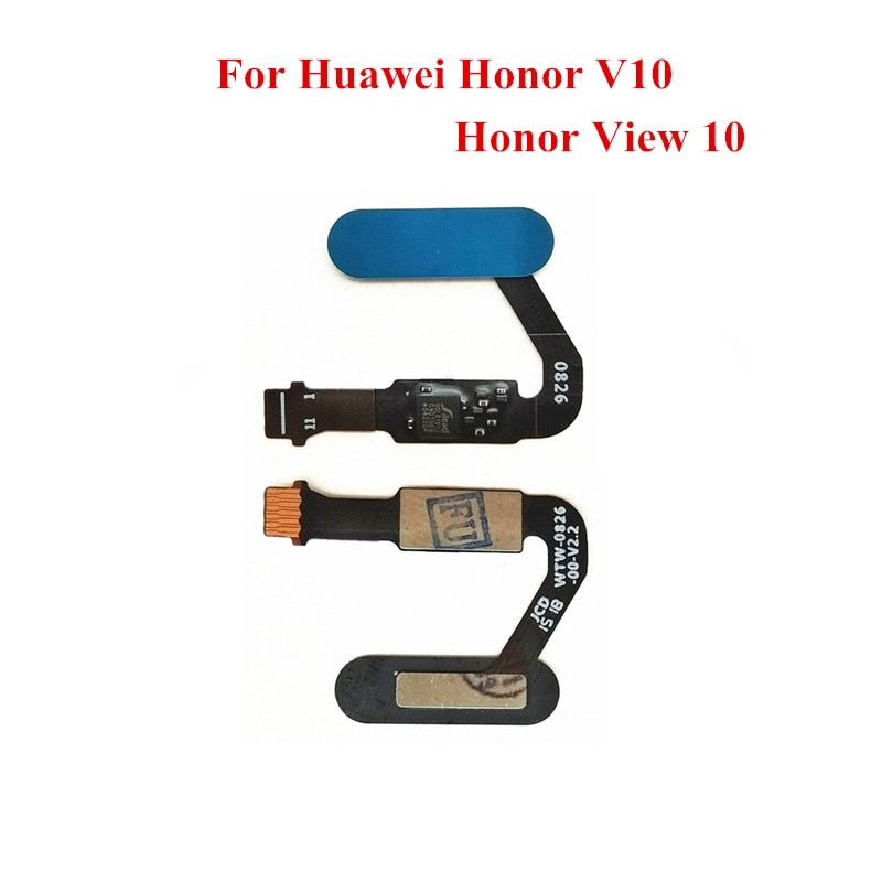 Scanner di impronte digitali Touch ID Tasto Della Casa di Ritorno del Cavo Della Flessione per Huawei Honor Vista 10 V10