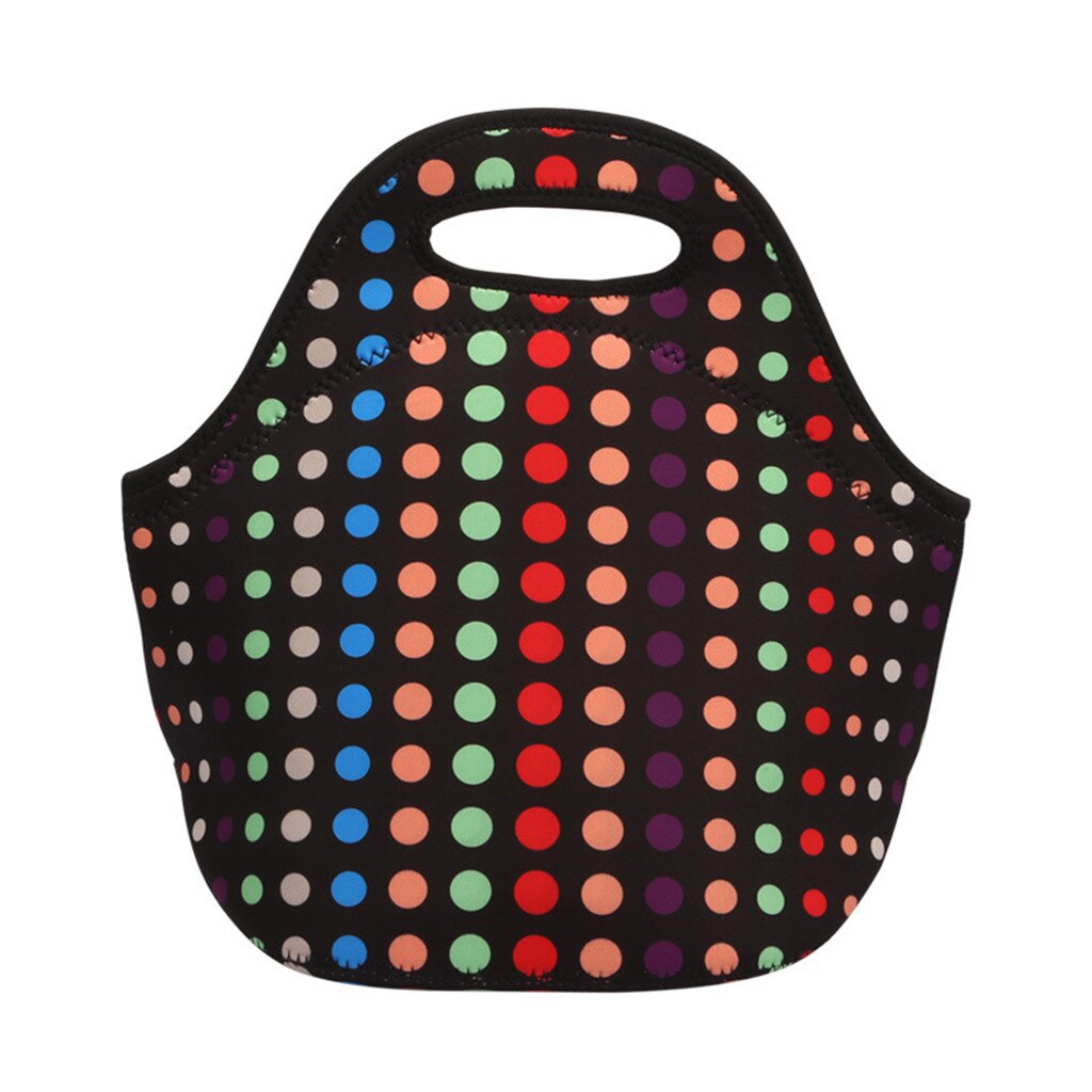 Neoprene Lunch Tote Bag Insulated Waterproof Lunch Box for Women Adults Kids Cooler Lunch Box Portable Bags пищевые пакет