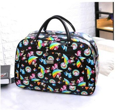 Chuwanglin Women Travel Bags Leather Large Capacity Waterproof Print Luggage Duffle Bag Casual Travelling Weekend Bags 3091450: 9