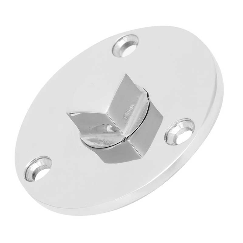 Round Drain Plug Stainless Steel Boat Screw Garboard Drain Plug 19mm for Marine Boats Hardware Accessory