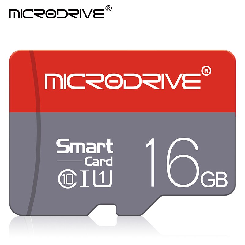 Class 10 Red Memory card 128GB 16GB 32GB Micro sd card 64GB Tarjeta microsd 32 gb Mini flash drive TF card with Free adapter: 16GB