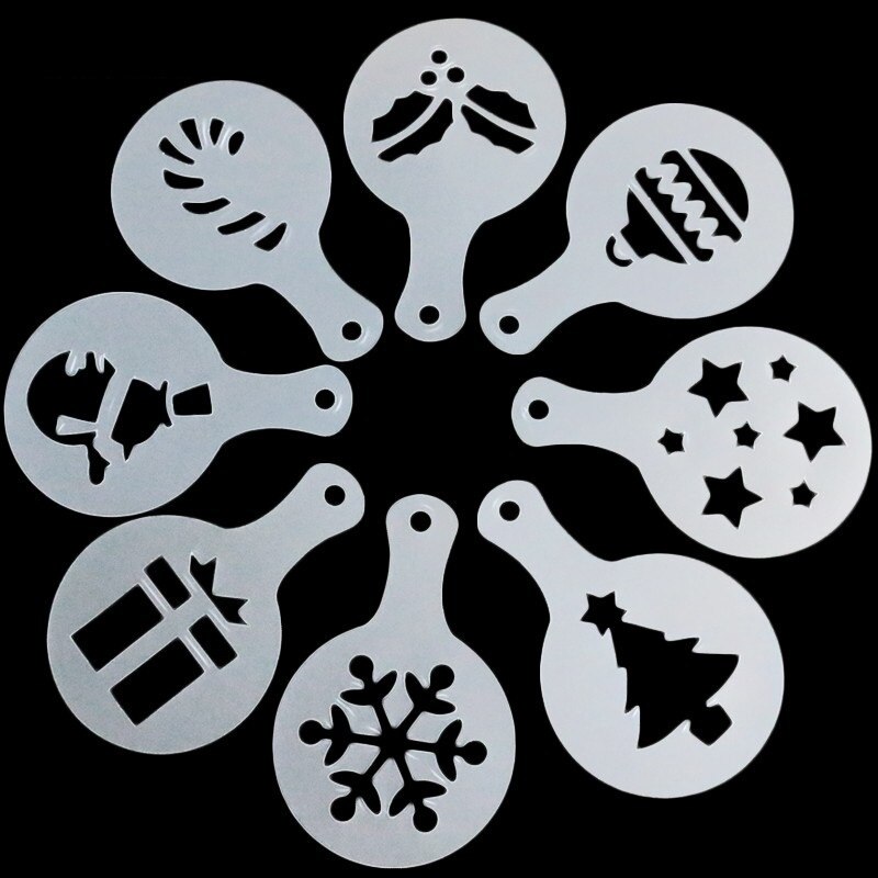8pcs/Set Christmas Tree Snowflake Gingerbread Man Vicedeal