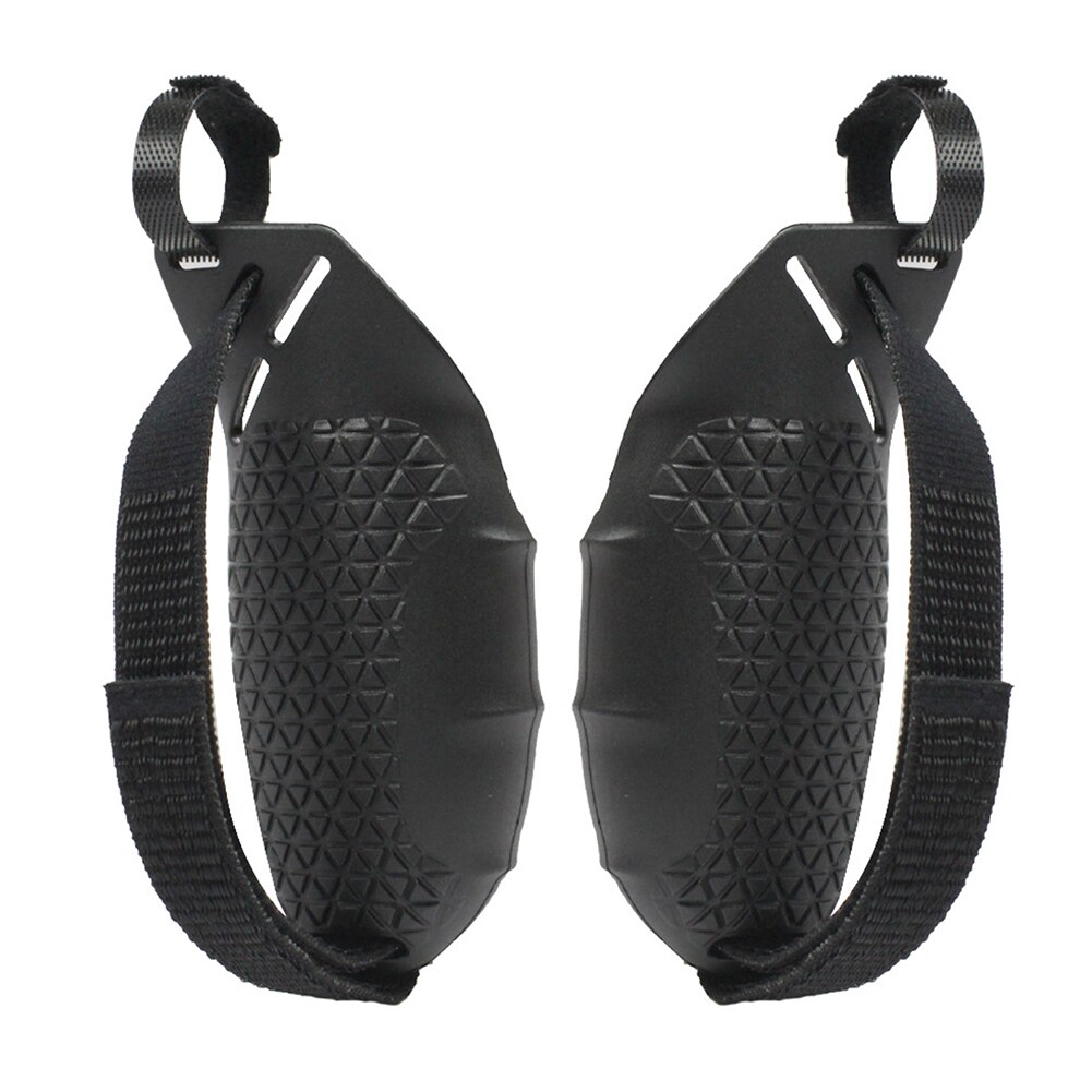 Funda protectora para Oculus Quest 2 VR Touch Controller, funda de silicona con asa para la piel, correa para nudillos, accesorios para Quest2: Black