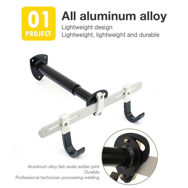 Bicycle Rack Garage Wall Mounted Bike Hanger Storage For Indoor Easily Hang Children Balance Bike Adjustable Trailer Frame