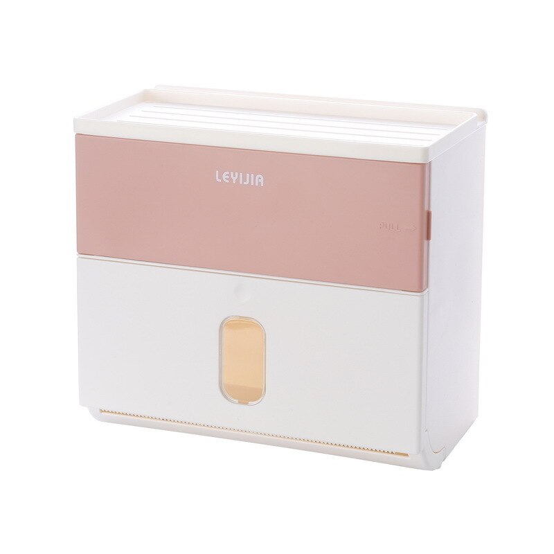 Artículos para el hogar, cosas pequeñas, necesidades diarias, aparatos de cocina prácticos creativos, caja de pañuelos para el baño caja de almacenamiento: upgrade pink