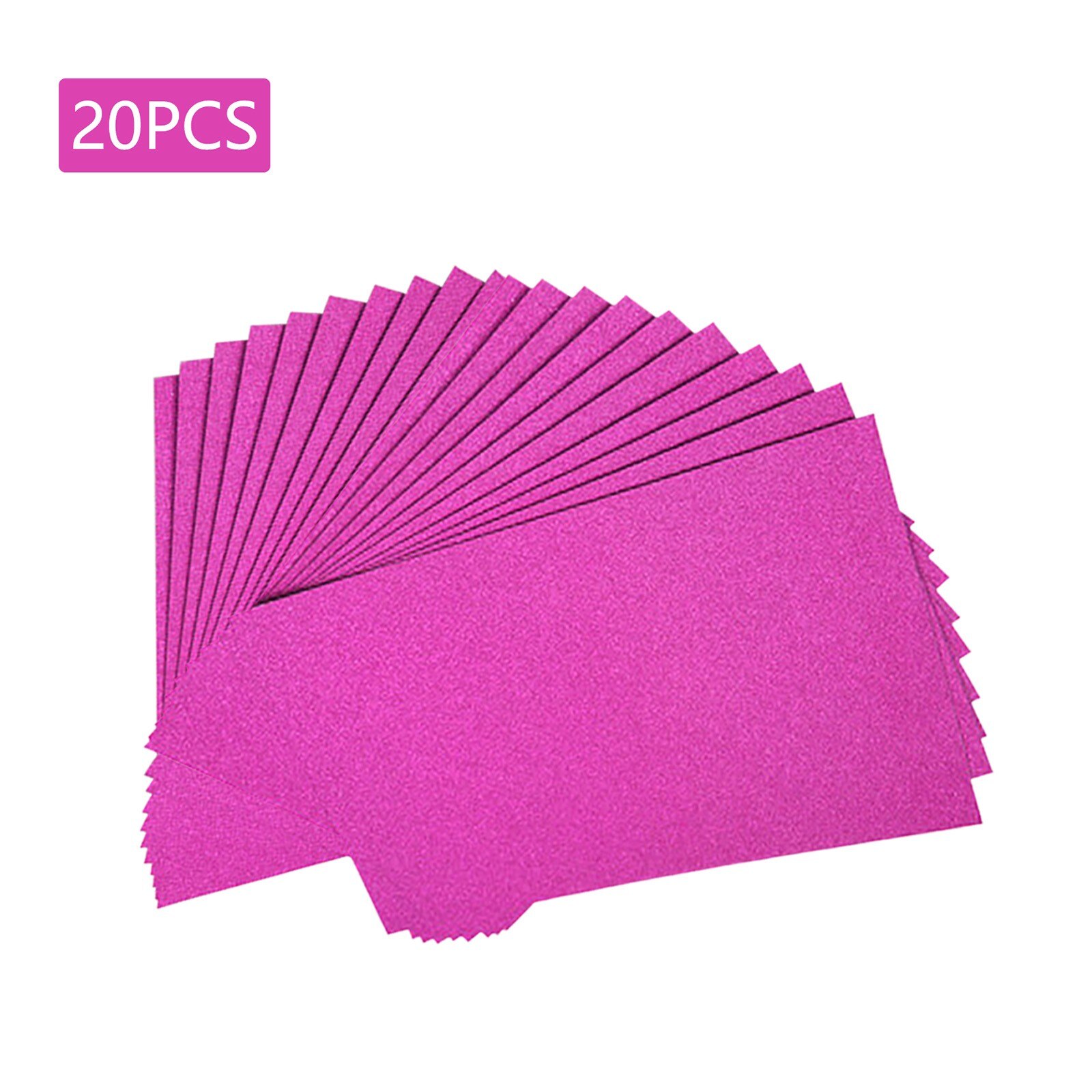 Papier artisanal brillant pour cartes Flash A4 avancé, papier Flash non adhésif, Stock de cartes, outil artisanal brillant pour enfants,: D20PCS
