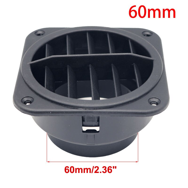 60mm / 75mm odpowietrznik samochodowy wylot płaski podgrzewacz wysokoprężny nagrzewnica powietrza pasuje robić Webasto Eberspacher diesel ogrzewanie postojowe