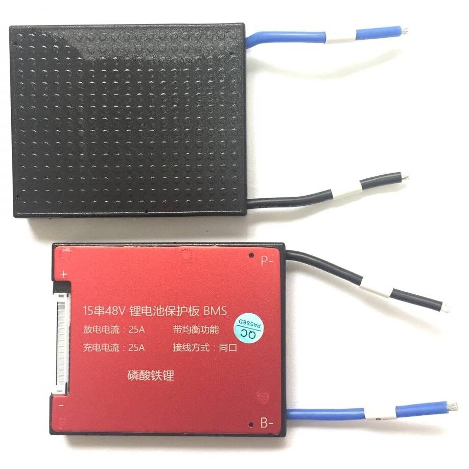 15s 48v 20a 30a 40a 50a 60a bms batteristyringssystem pcm pcb til lifepo 4 batteripakke med balance