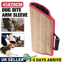 Durable Jute Dog Training Bite Sleeve Training Supplies Arm Suit Handle Chewing Protection for Young Police Dog Trainer Tools