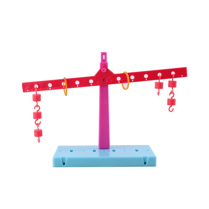 plastic Educational Lever principle balance scale experiments DIY material Physics Teaching for kids Students