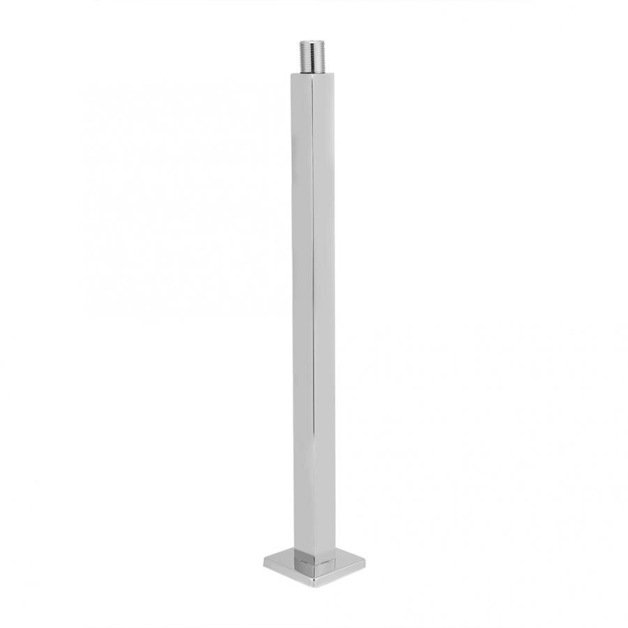 Stainless Steel Wall Mounted Shower Extension Arm Stretching Rain Showering Head