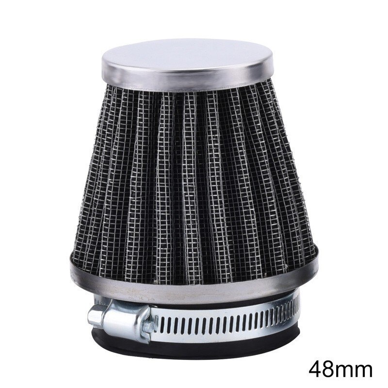 Universal 35/39/48/54/60mm Motorcycle Mushroom Head Air Filter Clamp On Air Filter Cleaner For Off-road ATV Quad Dirt Pit Bike: Lavender