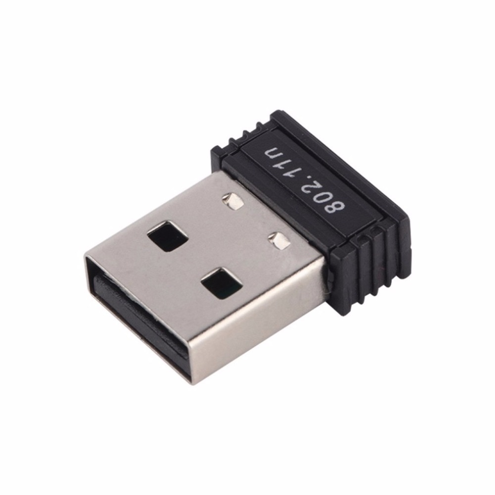 1pc mini USB WiFi Adattatore N 802.11 b/g/n Wi-Fi Dongle alto guadagno 150Mbps senza fili antenna wifi per il Telefono Del computer