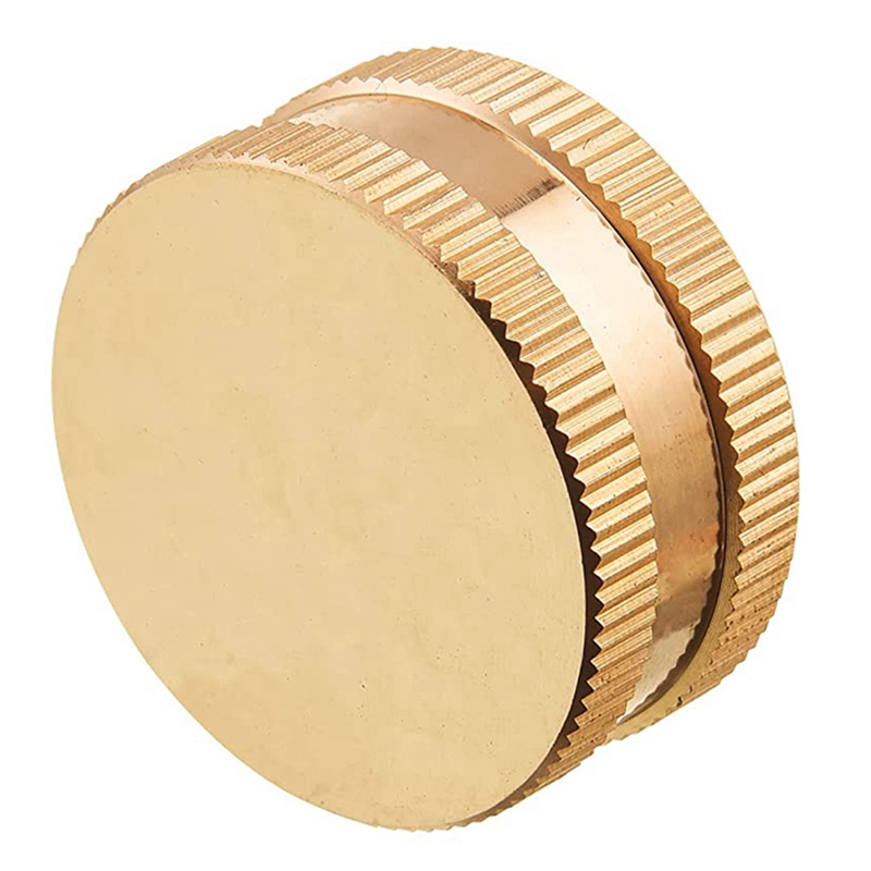 Tuinslang Vrouwelijke End Cap, Messing Spigot Cap Met Extra 12 Ringen, 3/4 Inch, 4-Pack