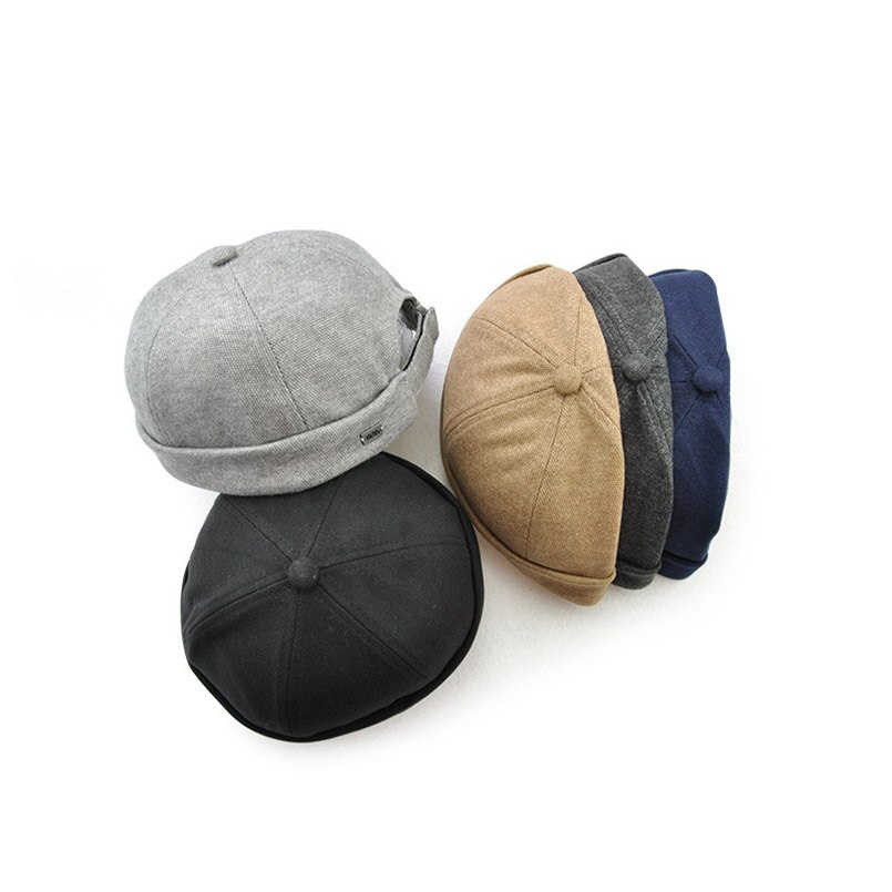 EAGLEBORN de de estilo chino gorra redonda Unisex Snapback pareja gorras con reborde de Color sólido de de los hombres