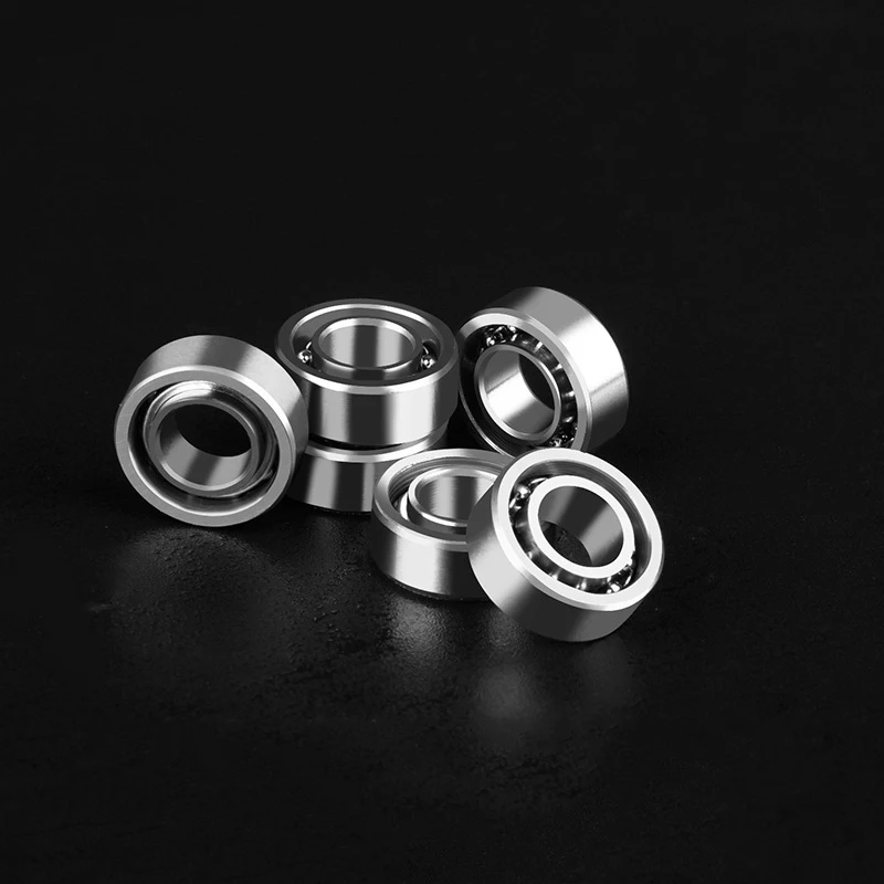 Roulement muet en acier inoxydable R188, 5 pièces, pour Fidget Spinner, roulements de , gyroscope du bout des doigts, roulement de roue à rouleaux en ligne