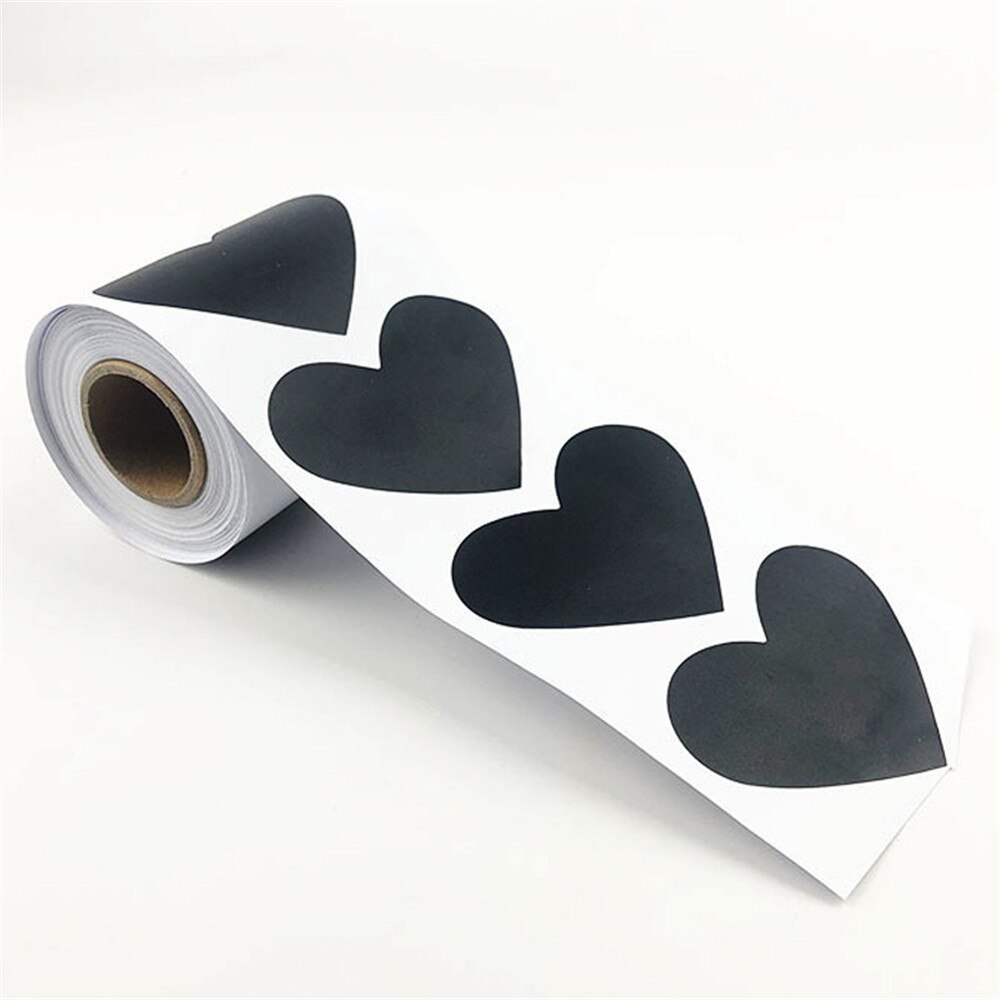 150Pcs 4*6Cm Liefde Hart Schoolbord Label Sticker ... β Grandado