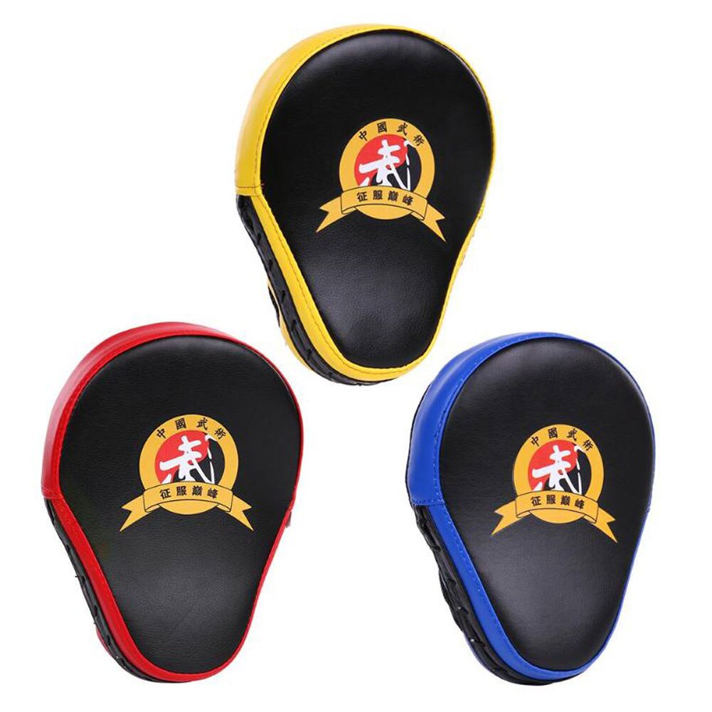 Hand Target MMA Martial Thai Kick Pad Kit Black Karate Training Mitt Focus Punch Pads Sparring Boxing Bags