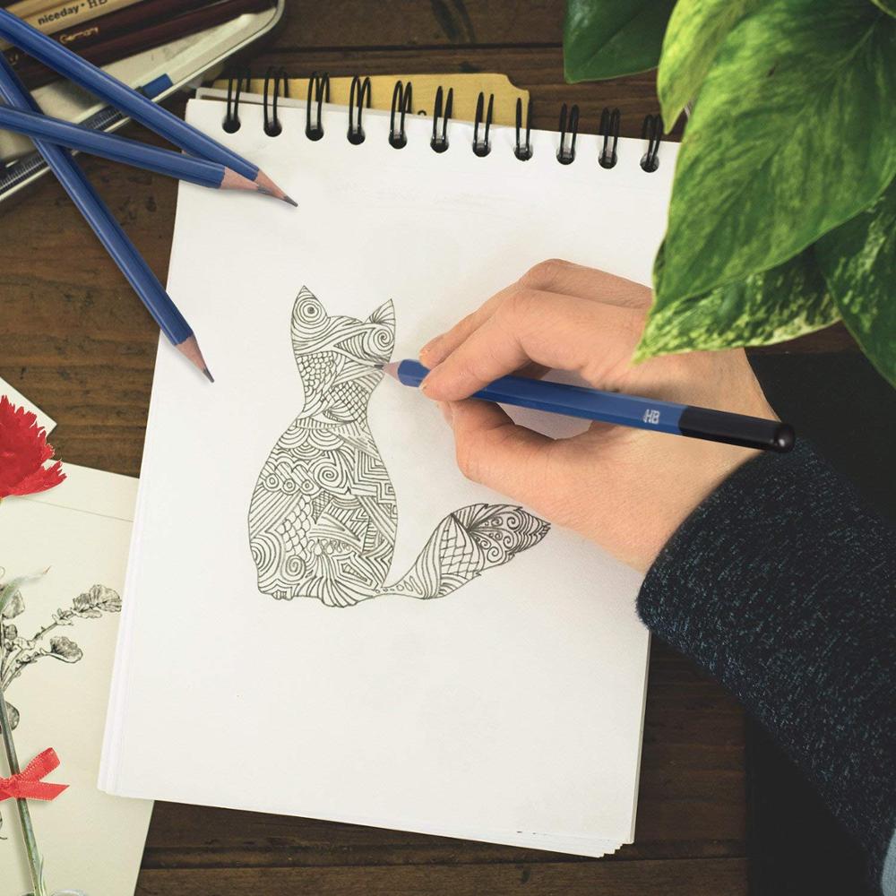 Professionele Kunst Set 32 Pcs Tekening Schetsen Set Met Schets Grafiet Houtskool Potloden Zak Gum Art Kit Voor Student Kunstenaar