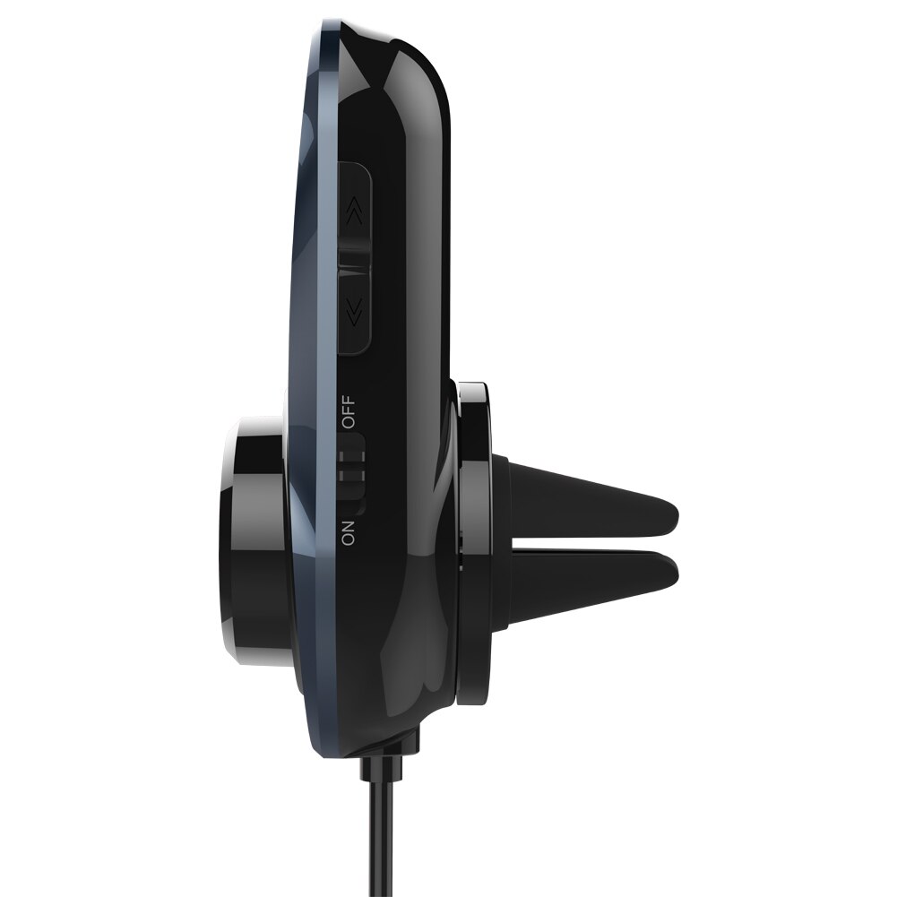 Onever-reproductor de MP3 para coche, Base magnética con Bluetooth, Kit de coche transmisor FM, USB Dual, manos libres, cargador de coche, modulador FM