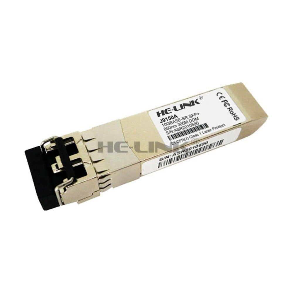 Émetteur-récepteur J9150A - X132 10G SFP + LC SR 850nm 300m (Compatible avec HPE)