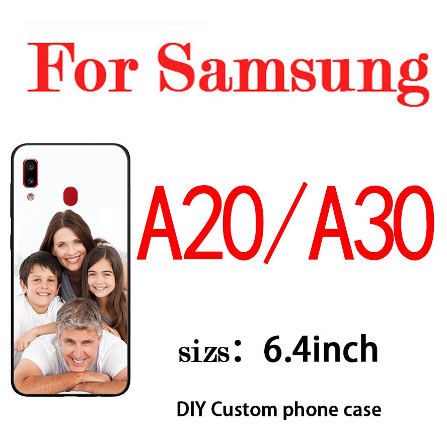 Personalizzato Soft TPU Cassa Del Telefono Per Samsung A10 A20 A30 A40 A50 A60 A70 M10 M20 M30S M40 A01 A11 a21 A31 A51 A71 A20E A20S copertura: For Samsung A20