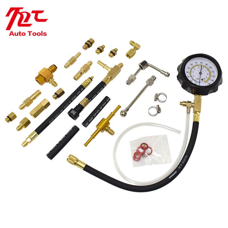 TU-114 Fuel Injector Injection Pump Pressure Tester Gauge Kit Manometer Auto Diagnostics Tools For Automotive Repair