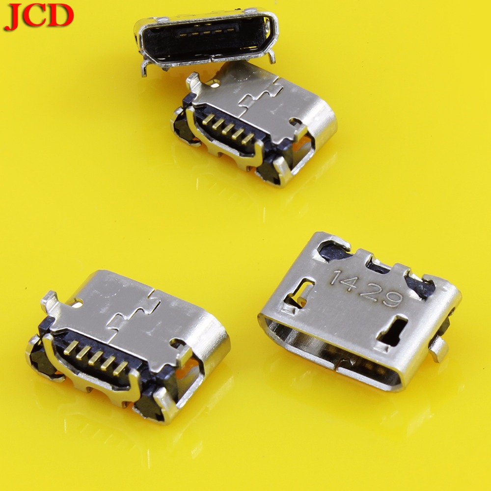 JCD Micro USB Jack 5 Pin Voor Asus Me170 K012 Micro USB Connector USB Jack Opladen Laad Port Socket Micro USB Opladen DC jack