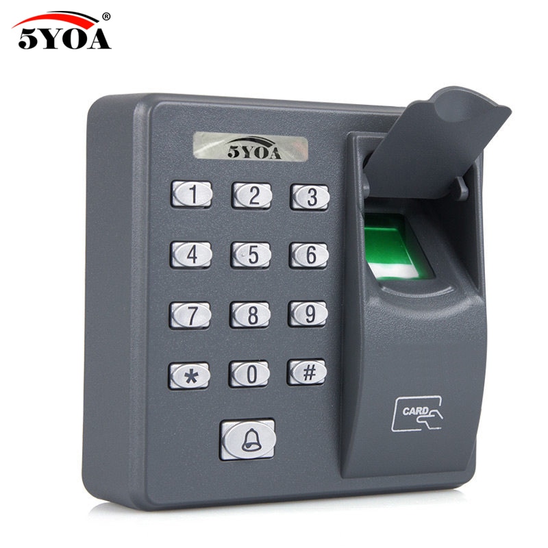 Biometric Fingerprint Access Control Machine Digital Electric RFID Reader Scanner Sensor Code System For Door Lock