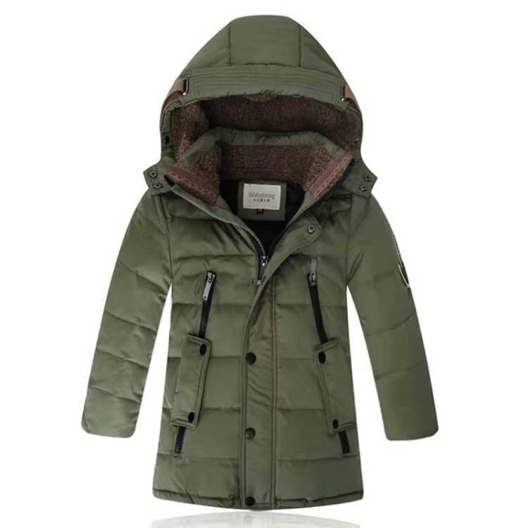 Winter Boys and girls jacket coat children's duck down jacket child coat outwear Boy's down jacket long thick winter jacket