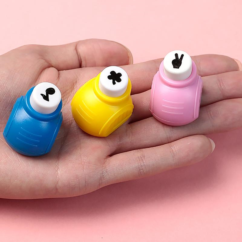 5/10/20 Pattern Mini Lovely Flower Embossing Machine Paper Cutter Scrapbook Puncher Student DIY Handmade Album Tool