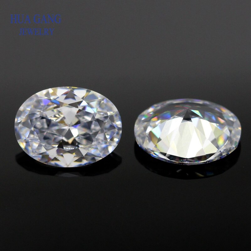 Moissanite 1 Carat D Kleur Losse Moissanite Stone Oval Uitstekende Cut 5X7 Mm VVS1 Voor Engagement Ring Kraal voor Sieraden Maken