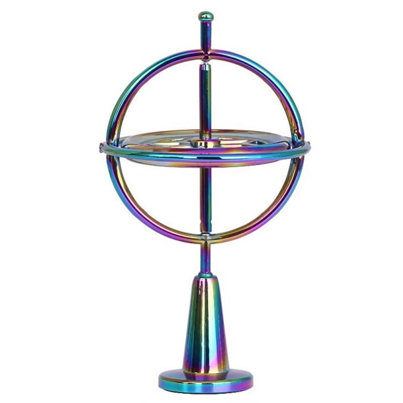 Selvbalancerende gyroskop anti-tyngdekraft dekompression pædagogisk legetøj finger gyroskop forskellige farver: 05