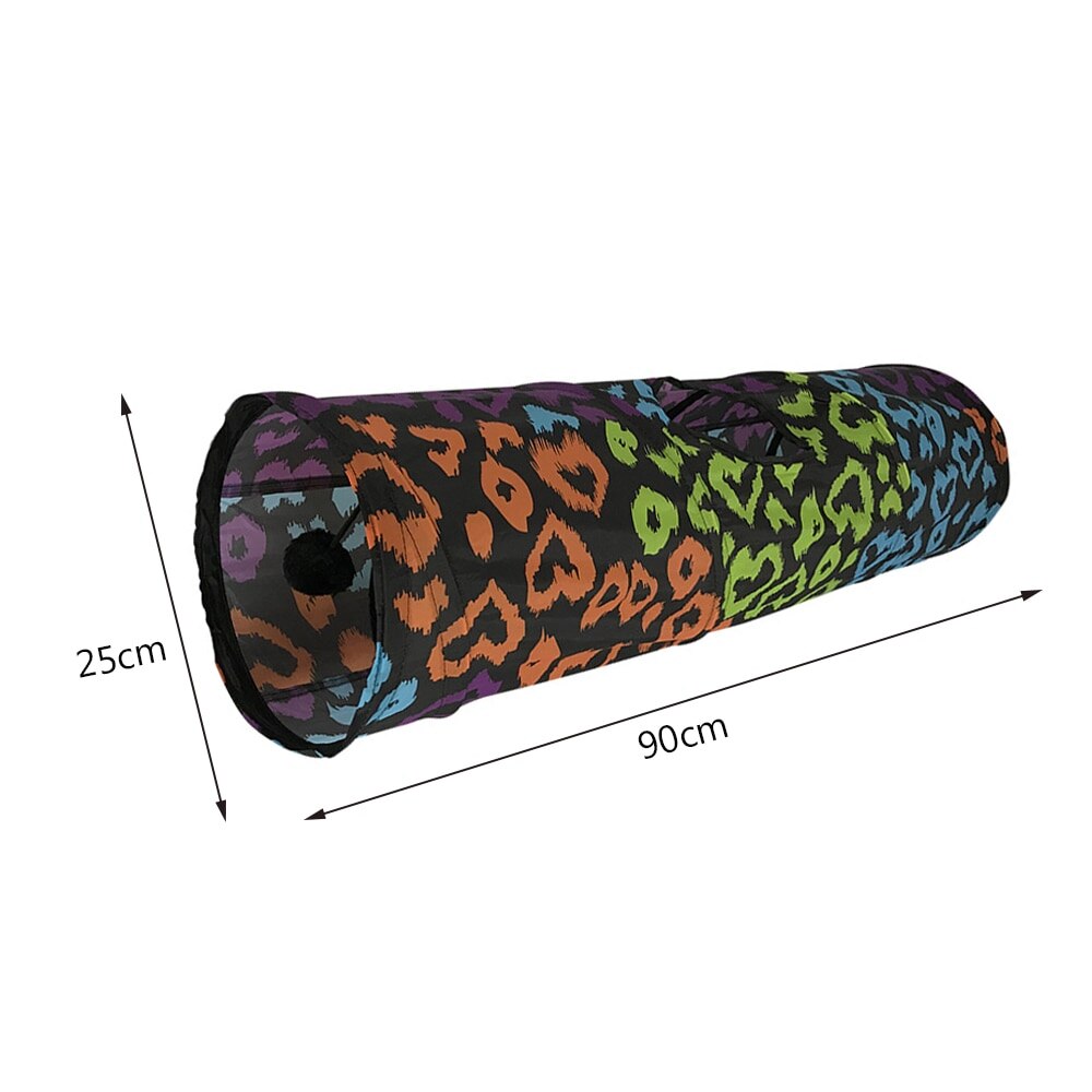 2 gaten huisdier katten speelgoed tunnel speelbuizen opvouwbaar kreukeltraining interactief leuk speelgoed puppy fretten konijnen spelen hondentunnel