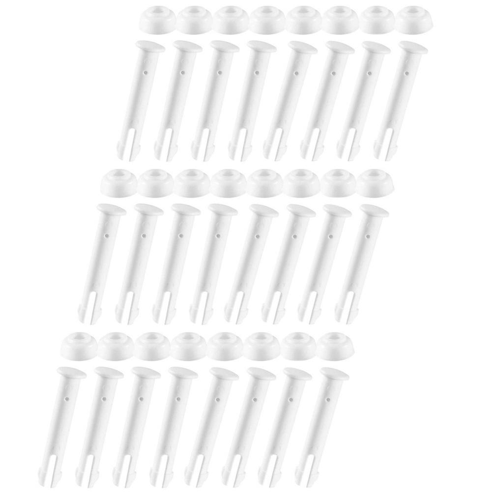 12 Stuks Plastic Zwembad Joint Pins Rubber Afdichtingen Voor Intex 10 '-12' Bovengrondse Metalen Frame Zwembaden zwembad Vervangende Onderdelen 28270-28272: 4