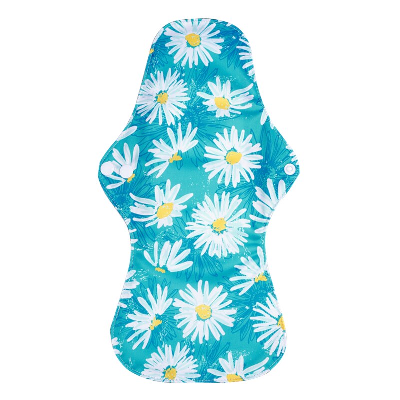 [simfamily] 10Pcs Reusable Pads Bamboo Charcoal Pads Sanitary Pads Washable Panty Liner Mama Maternity Menstrual Cotton Dads: 1L