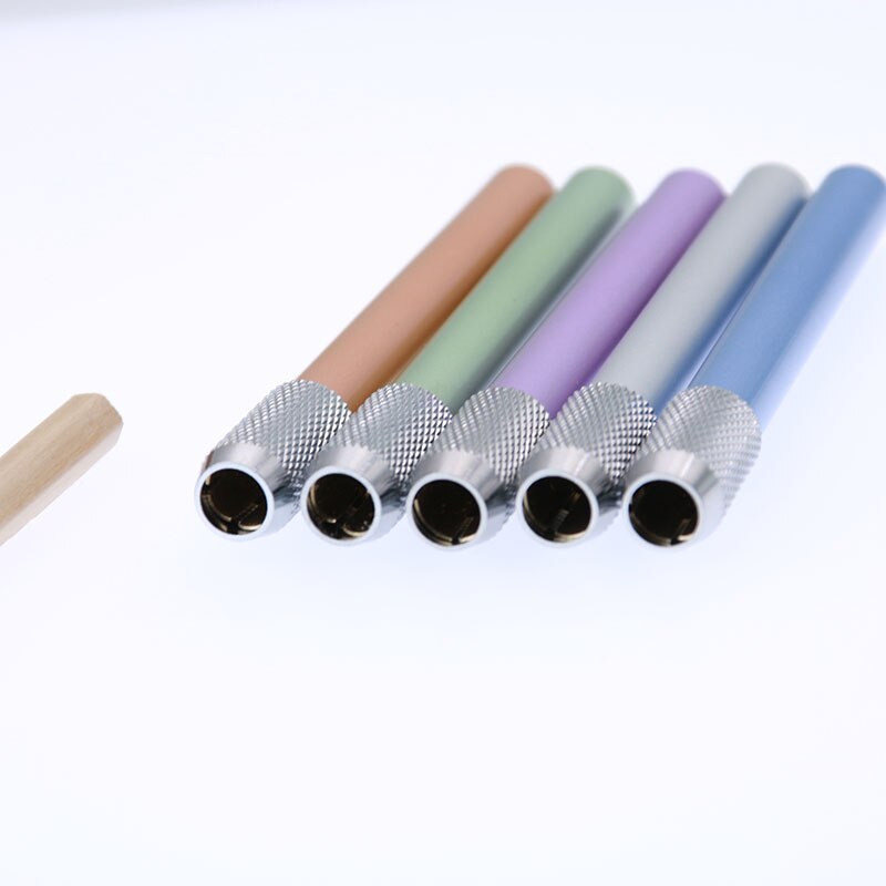 Spiral Brush Adjustable Aluminum Alloy Holder Extension Line Art School Office Stationery Writing Tool