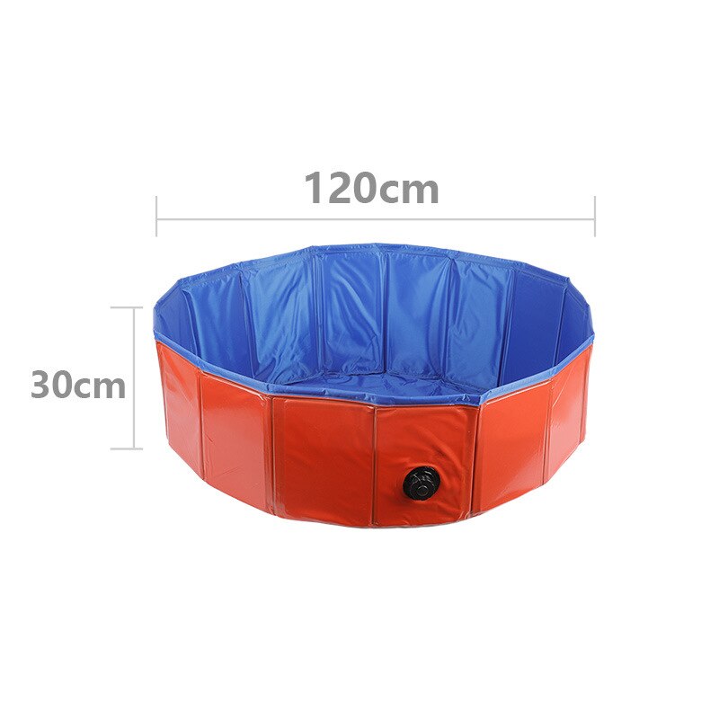 Hund pool vikbar hund simbassäng husdjur bad badkar badkar husdjur pool hopfällbar badpool för hundar katter barn
