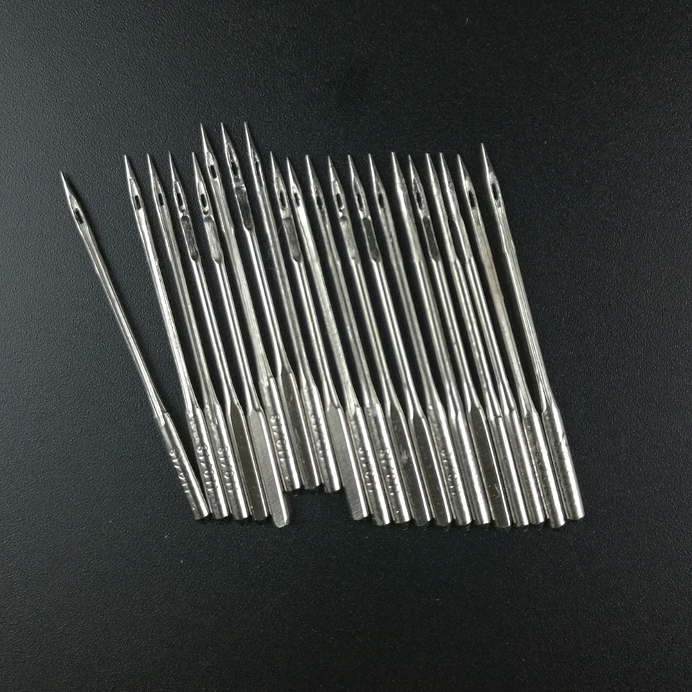 10 stk / pakke metall symaskin nåler 11/75,12/80,14/90,16/100,18/110 holdbare butikk sy sy tilbehør