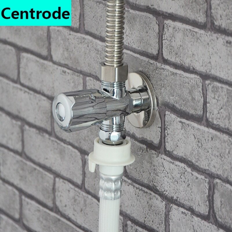 Brass triangle valve water stop valve 1/2IN 3/4IN Thread washing machine connector