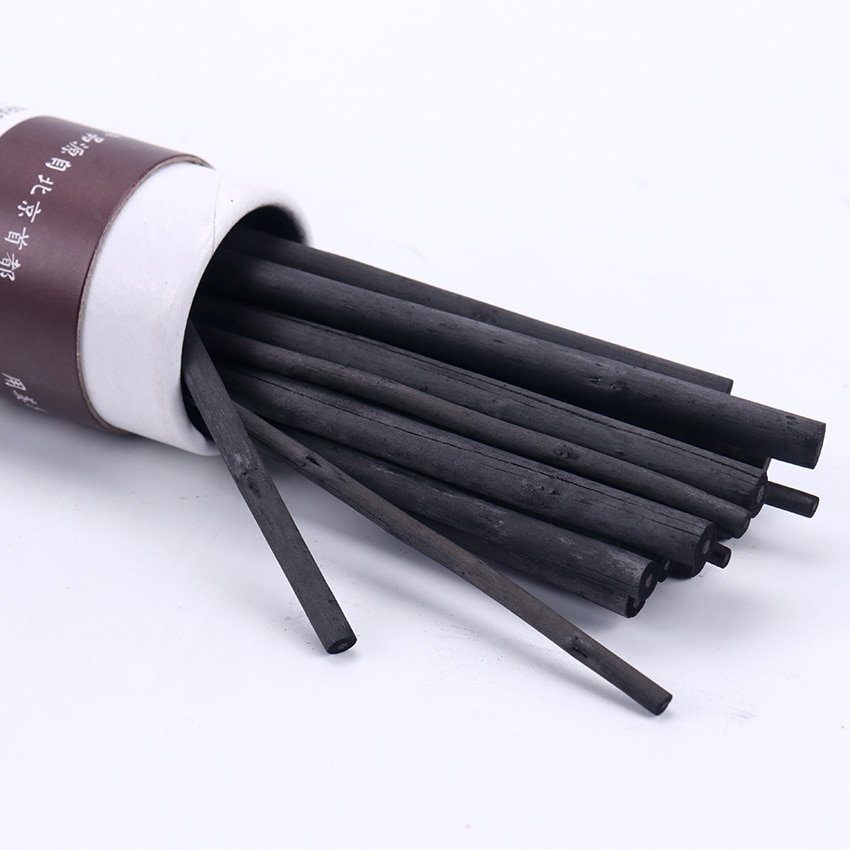 20PCS Art Supplies Sketch Drawing Willow Charcoal Sketch Charcoal Strips Painting Pencils Stationery Supplies