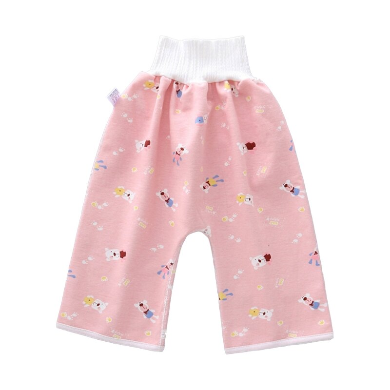 Comfy Kind Luier Rok Shorts 2 In 1 Anti Bedplassen Wasbare Katoenen Zindelijkheidstraining Luier Broek Waterdicht Bed kleden: 2