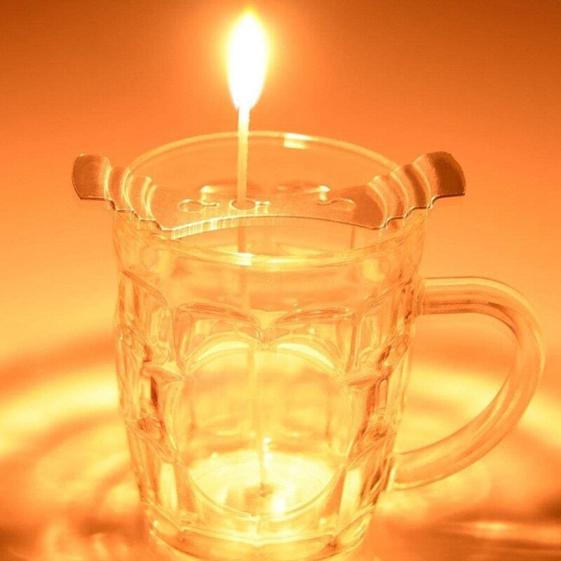 Candle Making Kit DIY Candles Craft Tools Includes Double Boiler Pot 100 Pack Prewaxed Candle Wicks 100 Pack Wick Stickers Dots