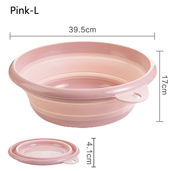 Portable Folding Bucket Foldable Basin Tourism Outdoor Folding Bucket Fishing Camping Car Wash Bucket Outdoor Camping: PK-L