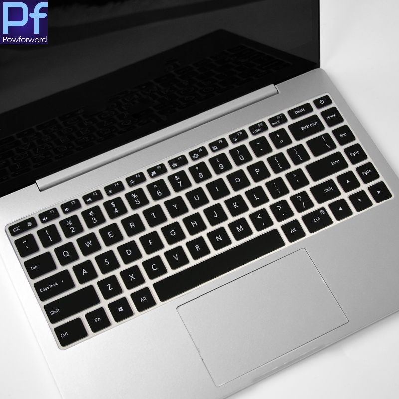 Funda de silicona para Xiaomi RedmiBook 16 / Mi Notebook Pro X 15 , con letras en ruso, español, francés y alemán: Castaño