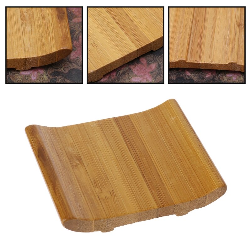 Boîte de rangement porte-savon en bambou | Porte-savon en bambou naturel, porte-assiette de salle de bain et de douche, étagère de rangement